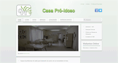 Desktop Screenshot of casaproidoso.com.br